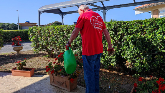 Il giardino sul mare