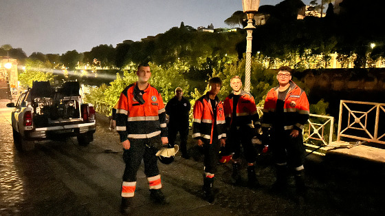 Supporto alla popolazione di Ponte Mammolo a seguito dell'incendio