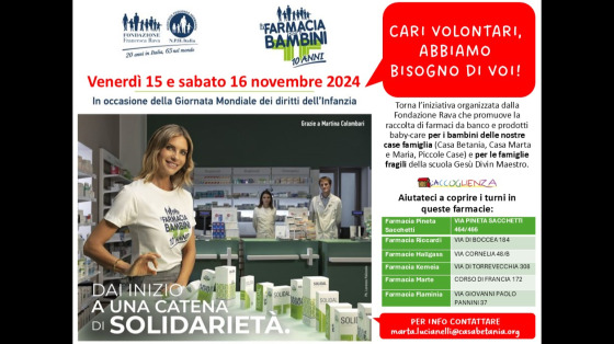 In farmacia per i bambini