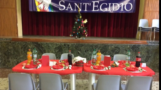 Pranzo di Natale della Comunità di Sant’Egidio 2024