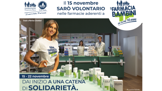 In farmacia per i bambini con Tetto per Tutti