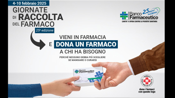 GRF25 – Giornata di Raccolta del Farmaco 2025